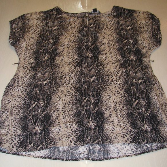 Three Women's Animal Print Summer Tops Tank Top Style Size 2X - Picture 11 of 16